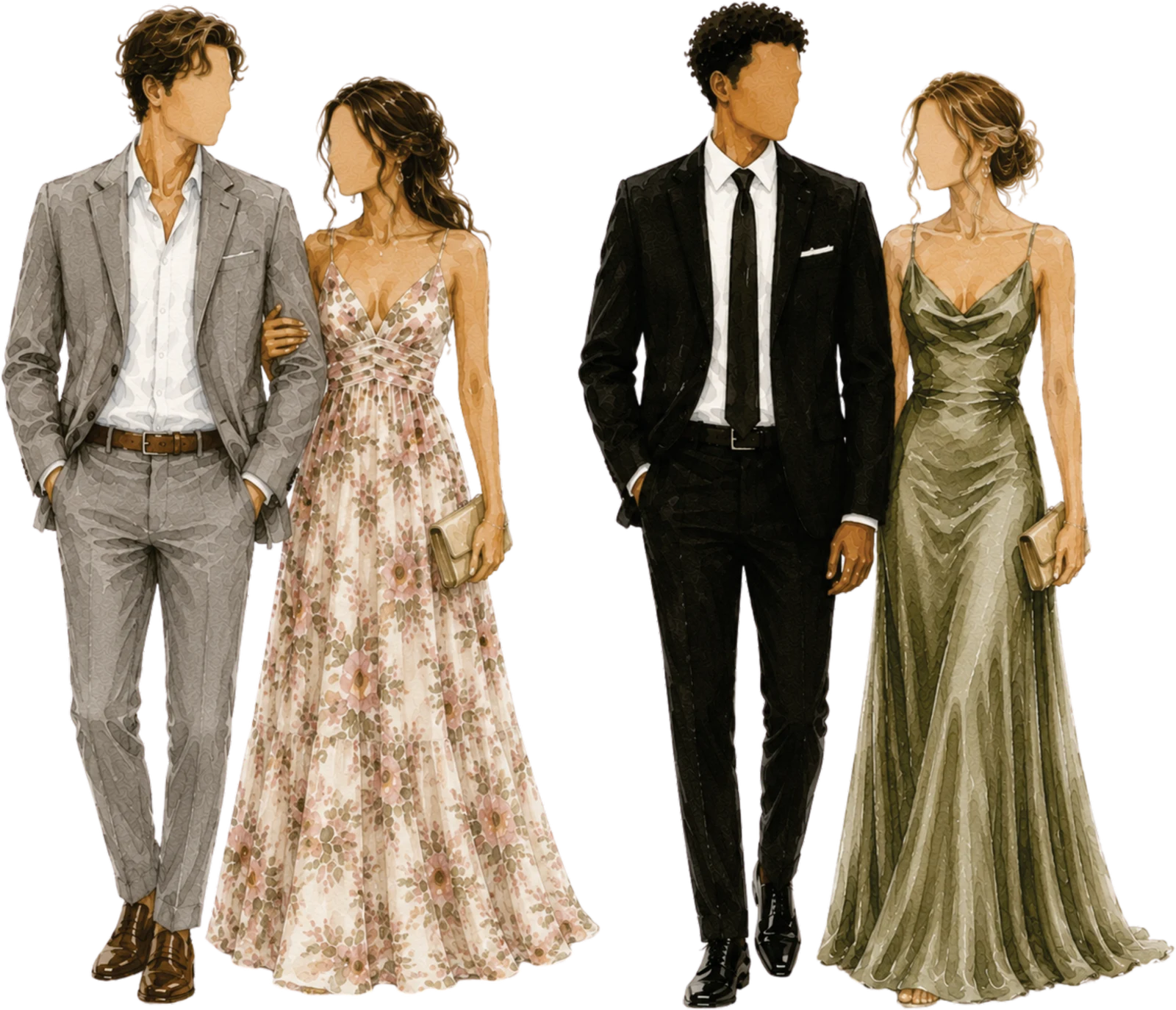 Ilustração do dress code